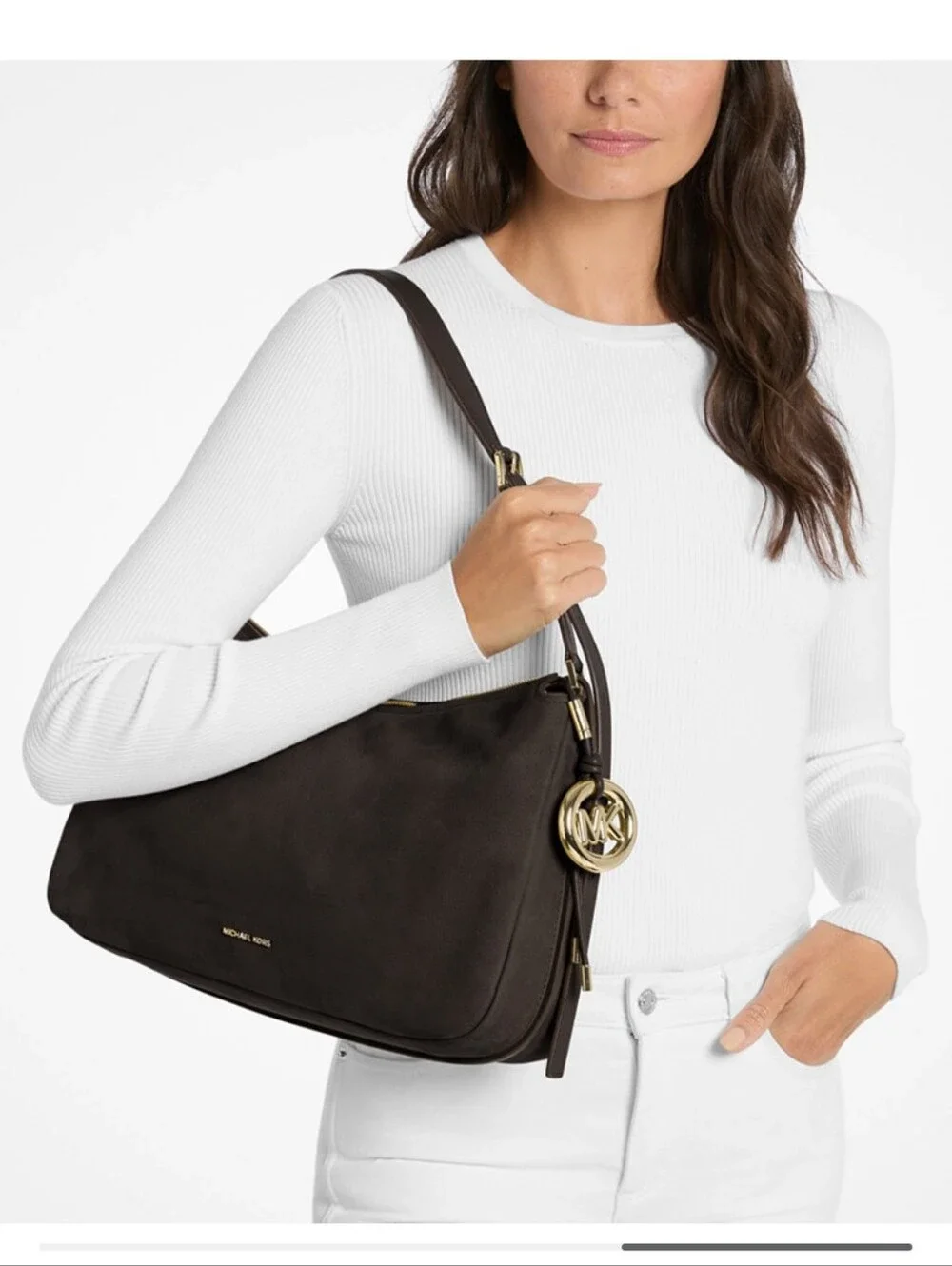 NWT MICHAEL KOR MED NOLITA NEWBUCK